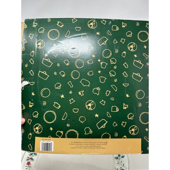 Pfaltzgraff Winterberry Round Glass Holiday Platter - 13 inch - Picture 3 of 3